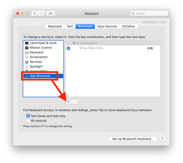 can you change shortcuts in word for mac